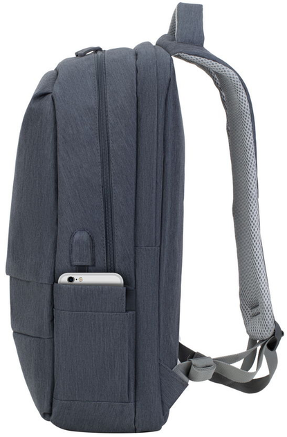 Plecak na laptopa RIVACASE 7567 17.3" Ciemnoszary (7567 (Dark Grey)) - obraz 6