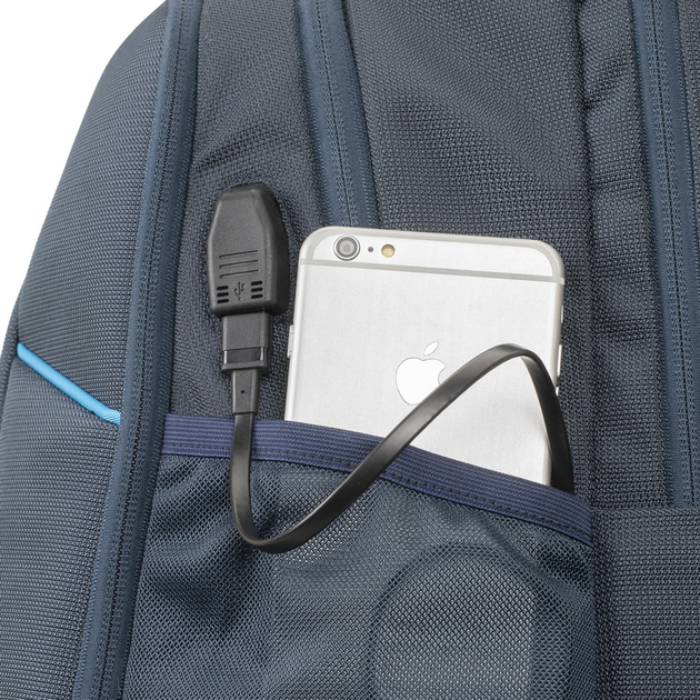 Рюкзак для ноутбука Rivacase 7861 17.3" Blue (7861 (Blue)) - зображення 12