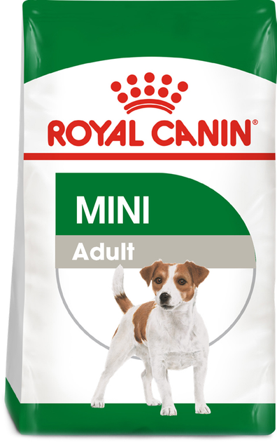 Sucha karma dla psów Royal Canin Mini Adult małych ras powyżej 10 miesiąca życia 800 g (3182550793124) (94374) (3001008) - obraz 1