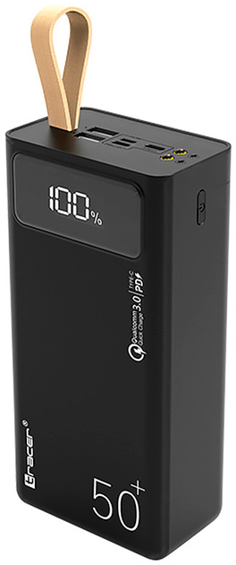 Powerbank Tracer Magni 50000 mAh Black (TRABAT47063) - obraz 1