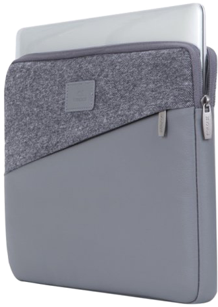 Чохол для ноутбука Rivacase 13.3" Grey (7903 (Grey)) - зображення 7