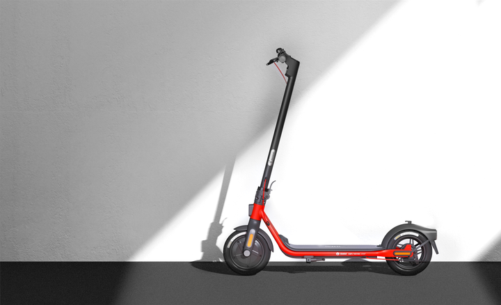 Hulajnoga elektryczna Segway Ninebot D38E Czarno-czerwona (AA.00.0012.06) - obraz 8