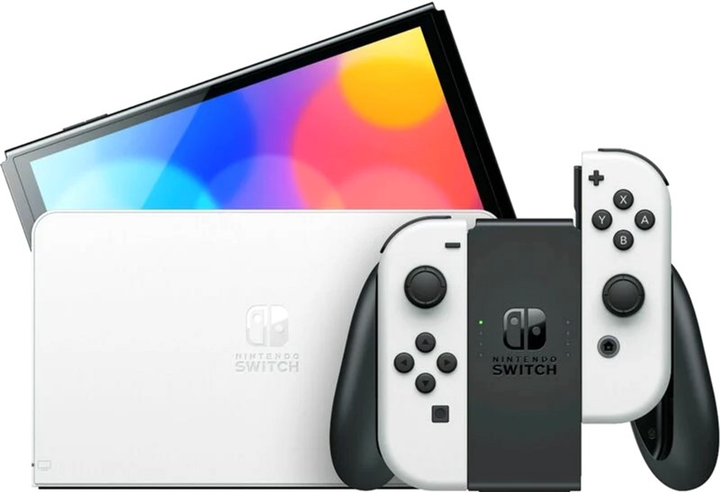 Konsola Nintendo Switch OLED biala (045496453435) - obraz 7