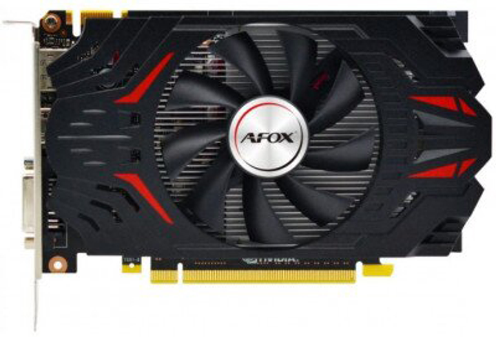 AFOX PCI-Ex GeForce GTX 750 2GB GDDR5 (128bit) (1020/5000) (DVI, DisplayPort, HDMI) (AF750-2048D5H6-V3) - obraz 1