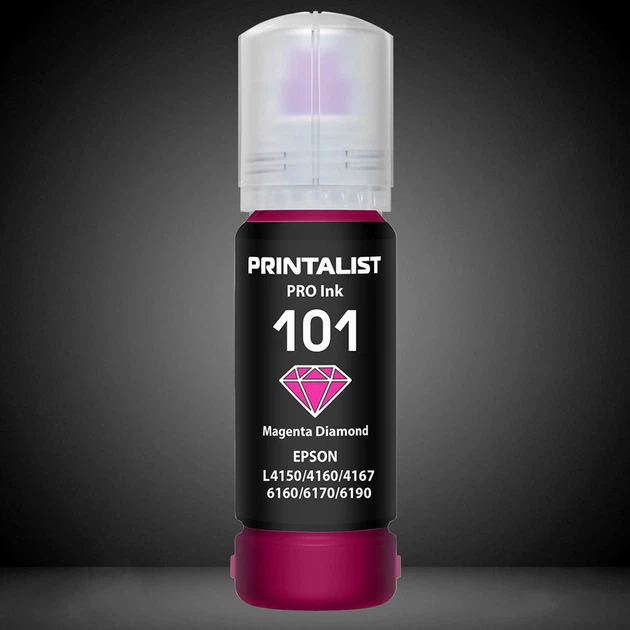 Чорнило для Epson 101 Magenta C13T03V34A PRINTALIST 101 Magenta 70г PL101M - Фото 6 Чорнило для Epson 101 Magenta C13T03V34A PRINTALIST 101 Magenta 70г PL101M - зображення 6