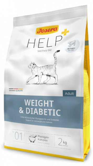 Сухой корм для котов Josera Help Weight & Diabetic Cat при избыточном ...