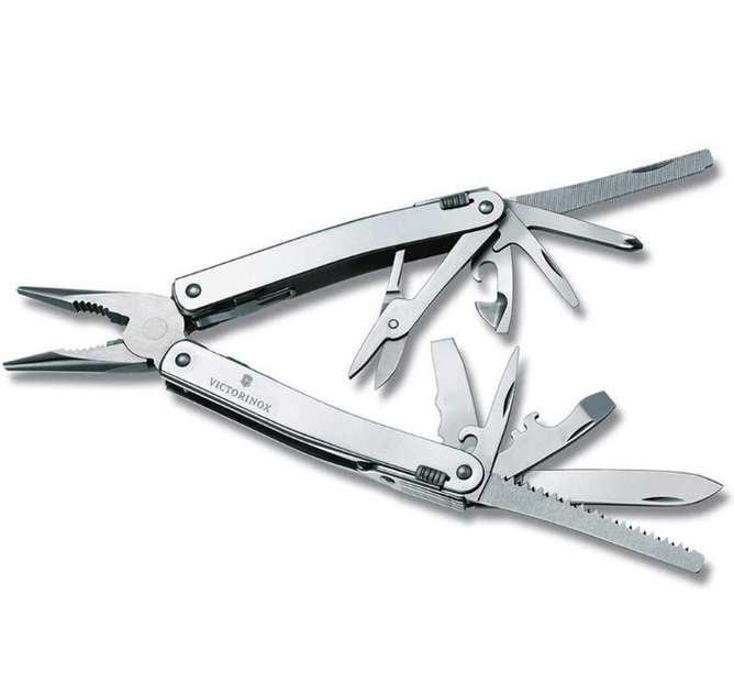 Мультитул, мультиінструмент Victorinox SSWISSTOOL SPIRIT X PLUS Vx30235.N 35 функцій 105 мм + Біти+ Чехол нейлон - зображення 2