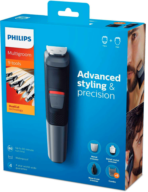 Trymer uniwersalny PHILIPS Series 5000 MG5720/15 - obraz 9
