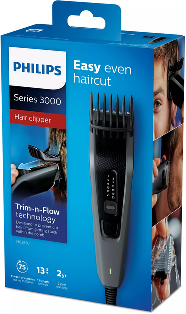 Maszynka do strzyżenia włosów PHILIPS HC3520/15 - obraz 9
