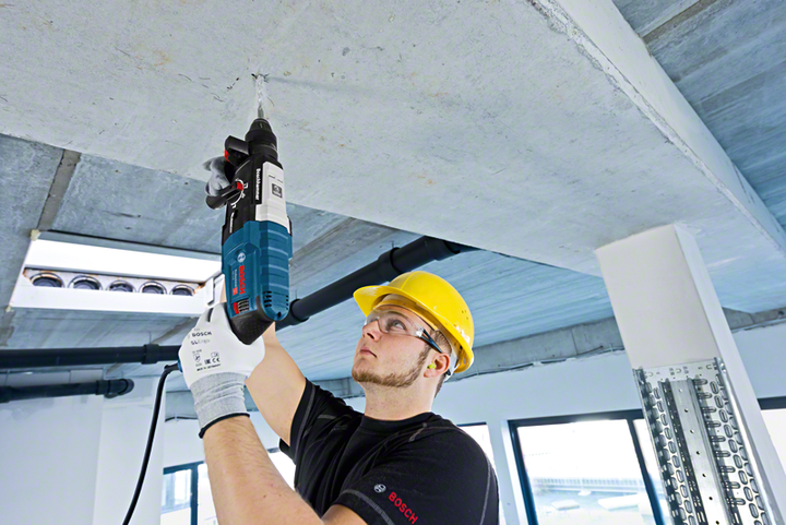 Перфоратор мережевий Bosch Professional GBH 2-28, 880 Вт, 3,2 Дж, 4000 уд.хв, Kickback + Vibration control, L-case (0611267500) - Фото 16 Перфоратор мережевий Bosch Professional GBH 2-28, 880 Вт, 3,2 Дж, 4000 уд.хв, Kickback + Vibration control, L-case (0611267500) - зображення 16
