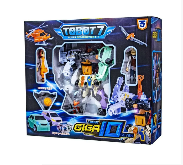 Трансформер Тобот Гіга 10 в 1 Tobot GIGA 10 - Фото 10 Трансформер Тобот Гіга 10 в 1 Tobot GIGA 10 - зображення 10