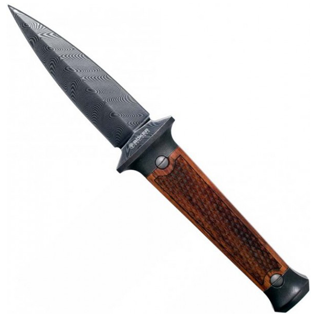 Нож Boker "P-08 Damast" Клинок 8,2 см 121515DAM - изображение 1