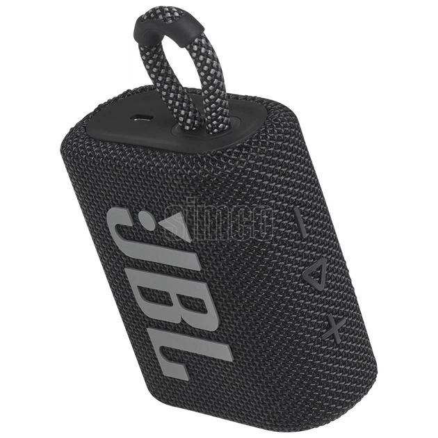 Акустична система JBL Go 3 Black (GO3BLK) - зображення 3