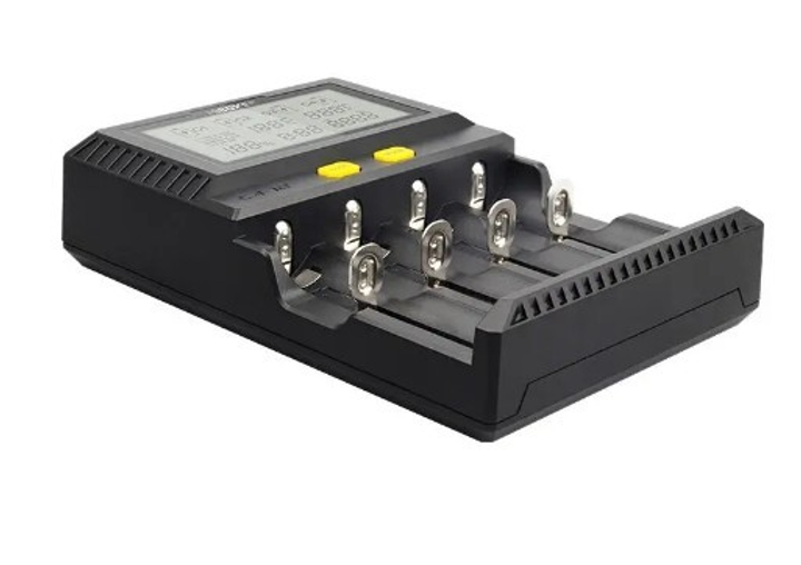 Зарядное устройство для аккумуляторов Miboxer C4-12 LCD 4 слота (18650 ...