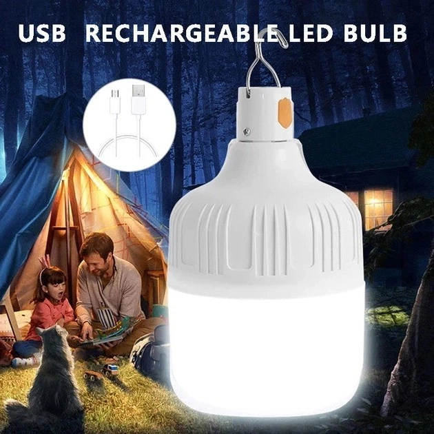 Портативная LED Лампа-фонарь для кемпинга 80 Вт с аккумулятором 5В/1А с подзарядкой через USB 3 режима света - Фото 11 Портативная LED Лампа-фонарь для кемпинга 80 Вт с аккумулятором 5В/1А с подзарядкой через USB 3 режима света - изображение 11