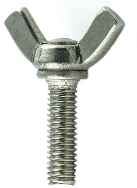 Винт М5х30 DIN316 с барашковой головкой цинк Steelfix 5 шт (109762 ...