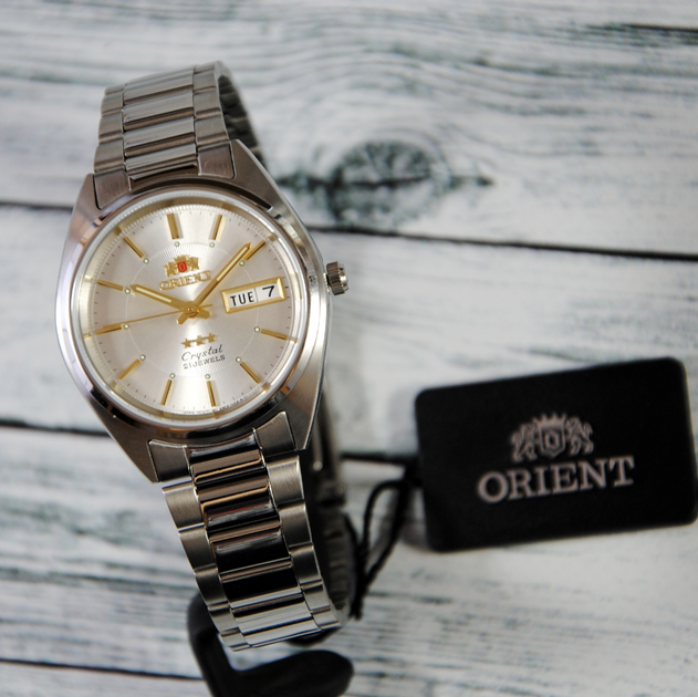 Чоловічий годинник ORIENT FAB00006W9 Срібло - зображення 2