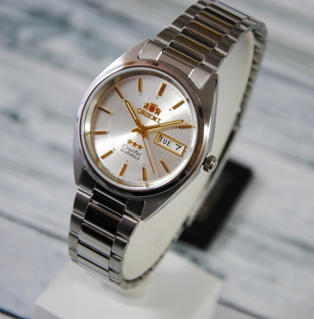 Чоловічий годинник ORIENT FAB00006W9 Срібло - зображення 3