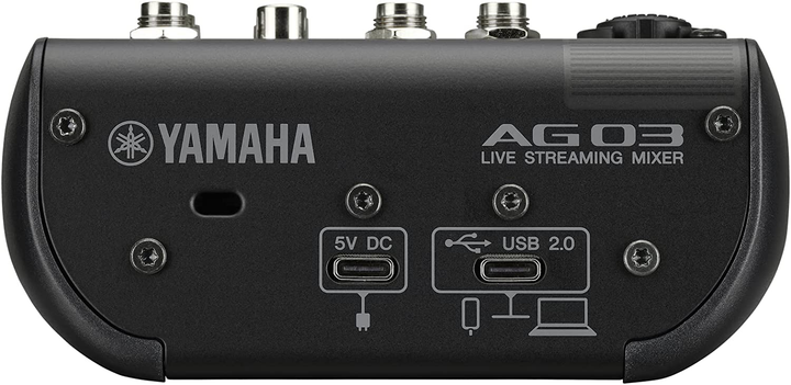 Аудиоинтерфейс Yamaha AG03 MKII Black – фото, отзывы