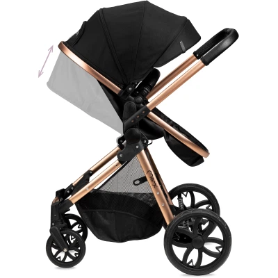 Коляска MoMi 2 в 1 Limuru Black (WOSP00029) - Фото 3 Коляска MoMi 2 в 1 Limuru Black (WOSP00029) - изображение 3