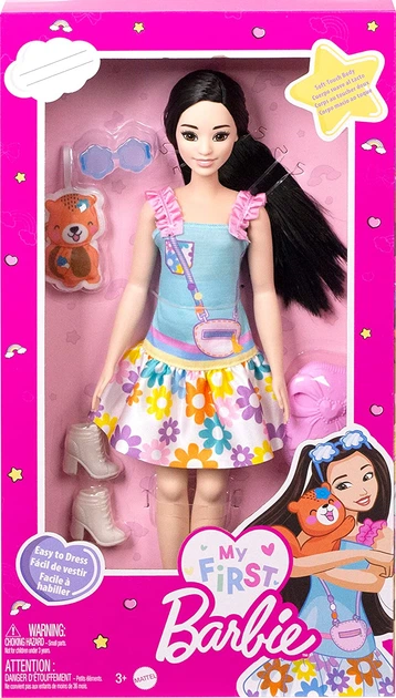 Кукла Моя первая Барби Рене My First Barbie Renee Doll with Squirrel (HLL22) - изображение 10