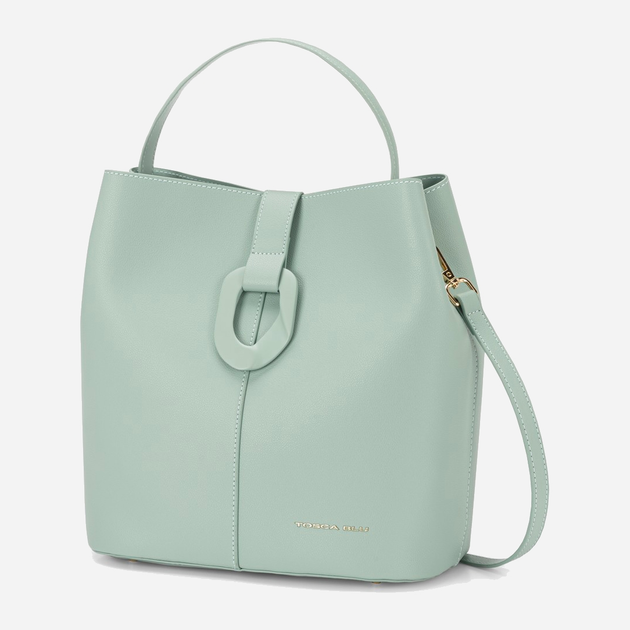 Torebka shopper damska Tosca Blu Ambra TS2319B41-C43 Light Green (8050035465758) - obraz 2