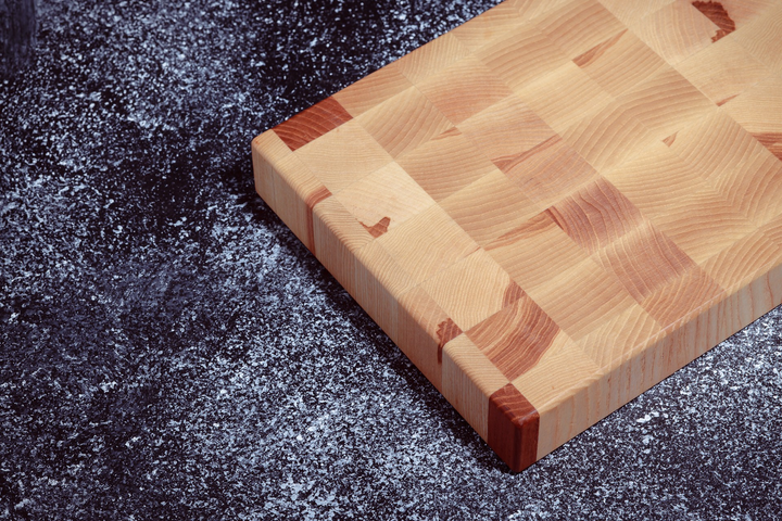 Разделочная торцевая доска WoodLab из дерева дуба "Светлые цвета" 200 ...