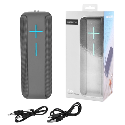 Портативна бездротова блютуз-колонка Hopestar P15 Grey - зображення 7