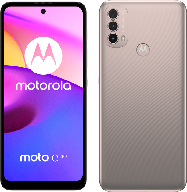 Smartfon Motorola E40 4/64GB Pink Clay (TKOMOTSZA0174) - obraz 2