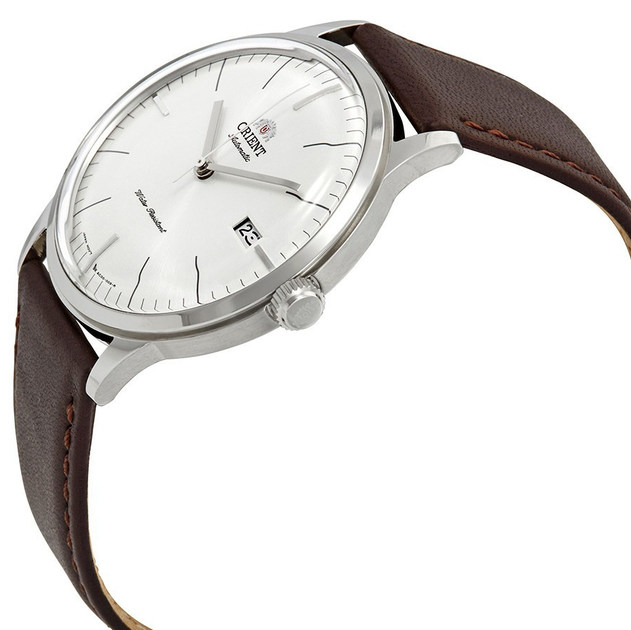 Мужские часы ORIENT FAC0000EW0 Серебро\Коричневый - изображение 2