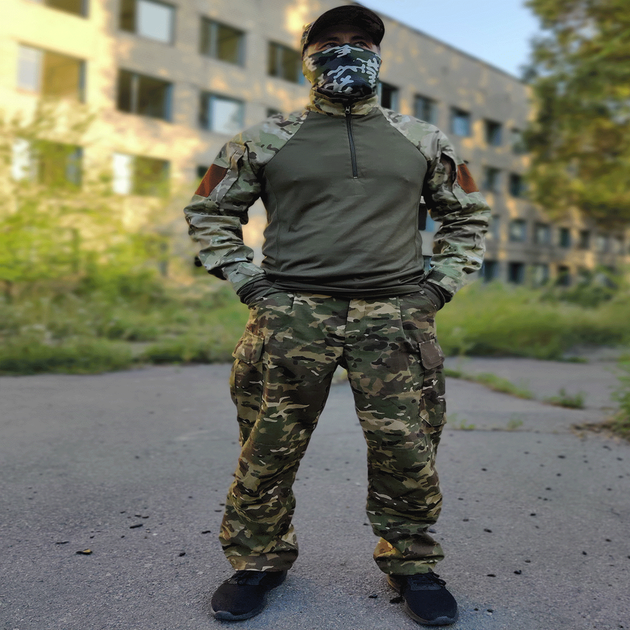 Военная форма костюм штаны и убакс мультикам размер (2XL) 54 рост 170-176 - изображение 3