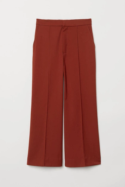 Штани H&M 34 теракотовий 902693915 - Фото 1 Штани H&M 34 теракотовий 902693915 - зображення 1