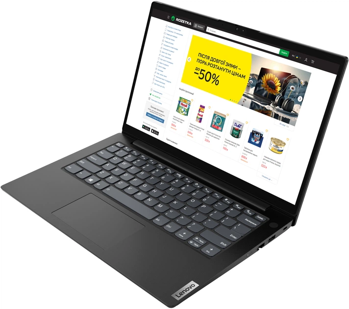 Ноутбук Lenovo V14 G2 ALC (82KC003NRA) Black - Фото 4 Ноутбук Lenovo V14 G2 ALC (82KC003NRA) Black - изображение 4