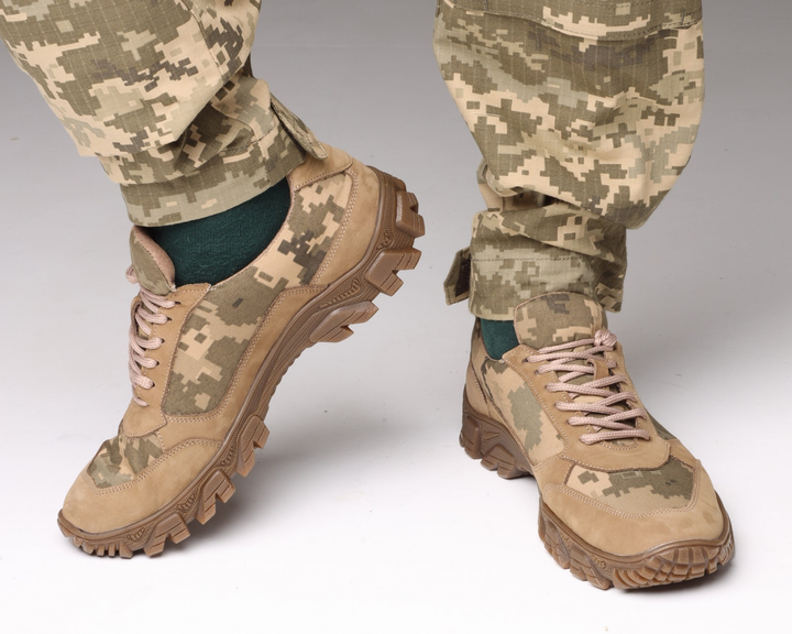 Тактические кроссовки военные пиксель, размер 42 - изображение 2
