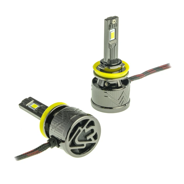 Светодиодные LED лампы головного света CYCLONE LED H11 6000K type 40