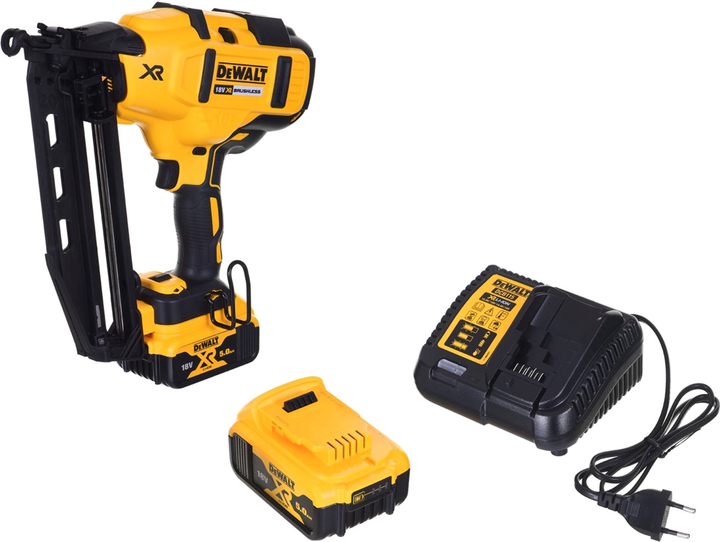 Цвяхозабивач акумуляторний DeWalt DCN660P2-QW - зображення 1