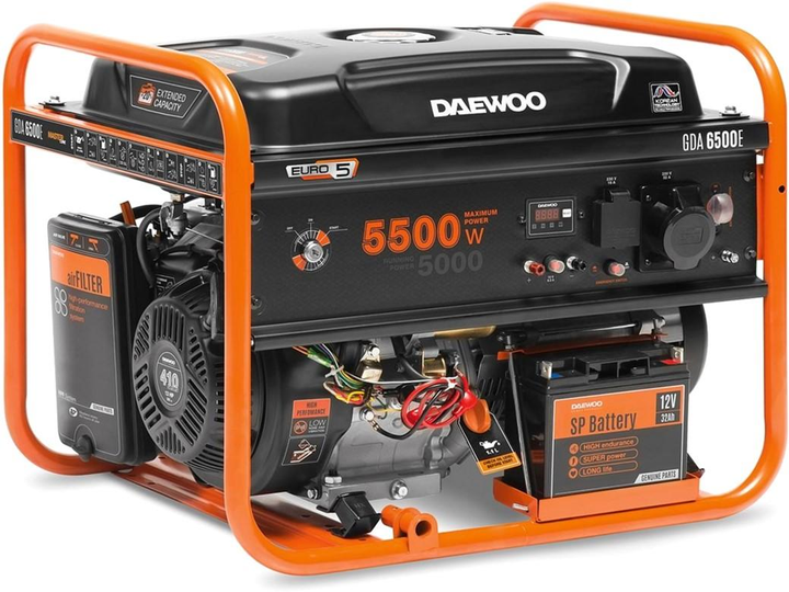 Generator benzynowy Daewoo GDA 6500E - obraz 1