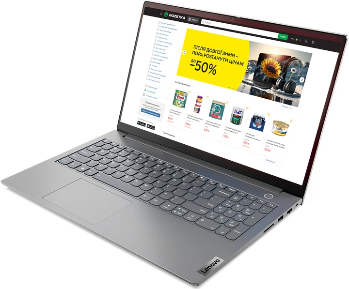 Ноутбук Lenovo ThinkBook 15 G3 ACL (21A4003XRA) Mineral Grey / AMD