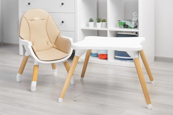 Стільчик для годування 2 в 1 Caretero Tuva Beige (TERO-7707) - зображення 13