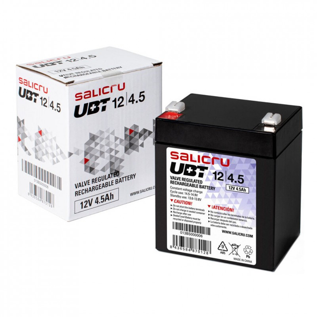 Батарея к ИБП Salicru UBT 12V 4.5Ah (UBT124.5 63500) - изображение 2