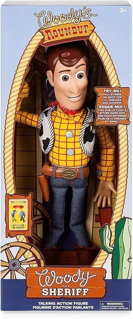 ウッディ⭐ Історія Іграшок 4 Ковбой Вуді Toy Story 4 Woody Talking Figure 16