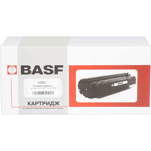 Картридж для HP LaserJet Pro 107, 107a, 107w BASF 106A Black BASF-KT ...