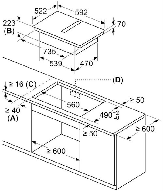 Płyta indukcyjna Bosch PIE611B15E - obraz 6