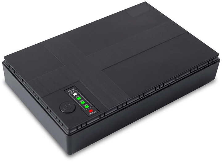 ДБЖ для роутера (маршрутизаторів) Yepo Mini Smart Portable UPS 10400 mAh (36WH) DC 5V/9V/12V (UA-102822_Black) - зображення 2