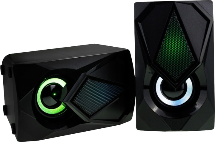 Акустична система Esperanza EGS102 2.0 Led Rainbow Boogie - зображення 4