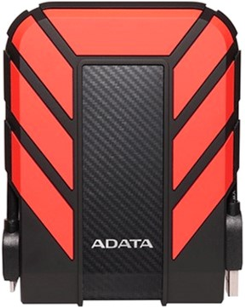 Жорсткий диск ADATA DashDrive Durable HD710 Pro 2TB AHD710P-2TU31-CRD 2.5" USB 3.1 External Red - зображення 1