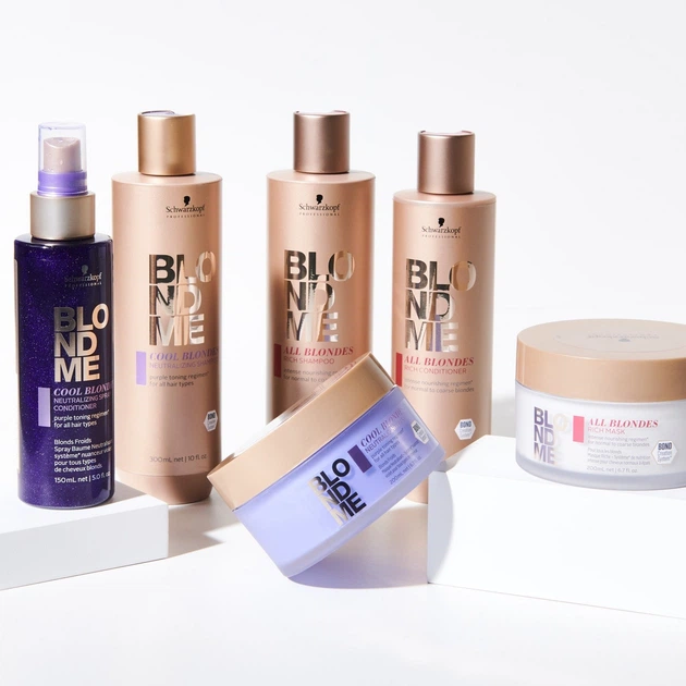 Маска для волосся Schwarzkopf Professional Blond Me Холодний блонд 200 мл (4045787640151) - зображення 5