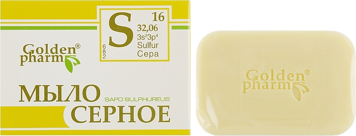 Мыло "Серное" - Голден-Фарм 70g (70g) (931706-1185505-2) от продавца ...