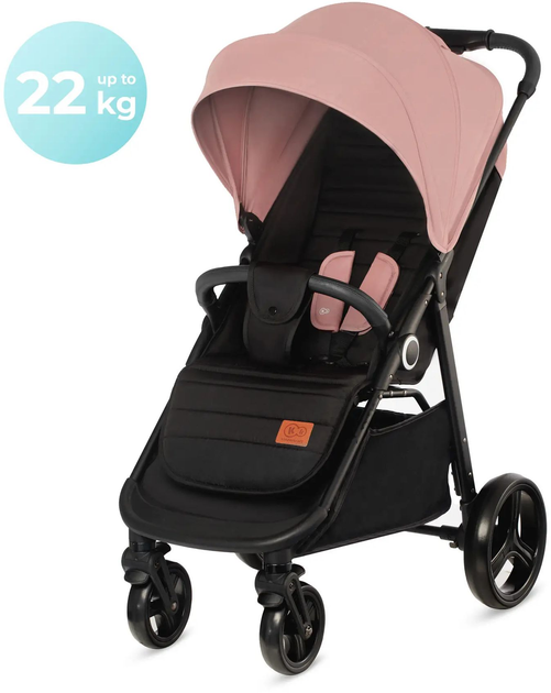 Wózek spacerowy Kinderkraft Grande+ Różowy (KSGRAN00PNK0000) - obraz 5