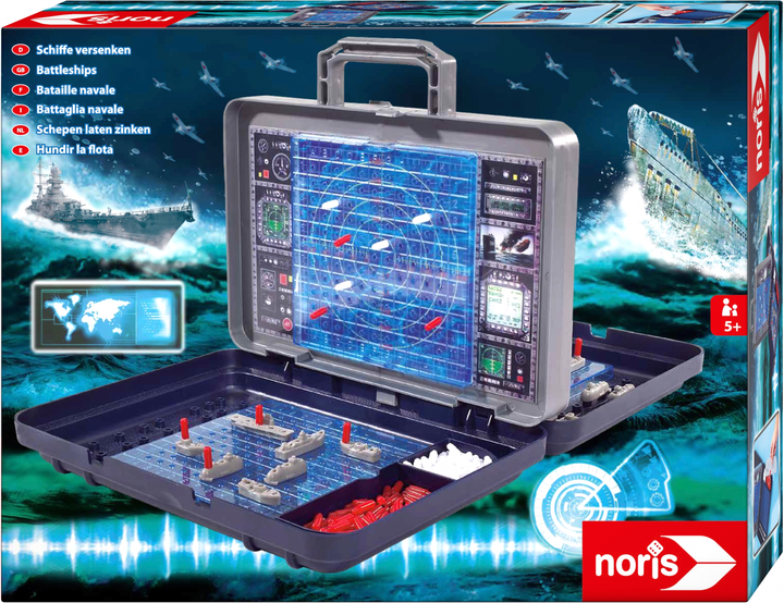 Gra planszowa Bitwa morska Noris w etui (606100335) - obraz 4